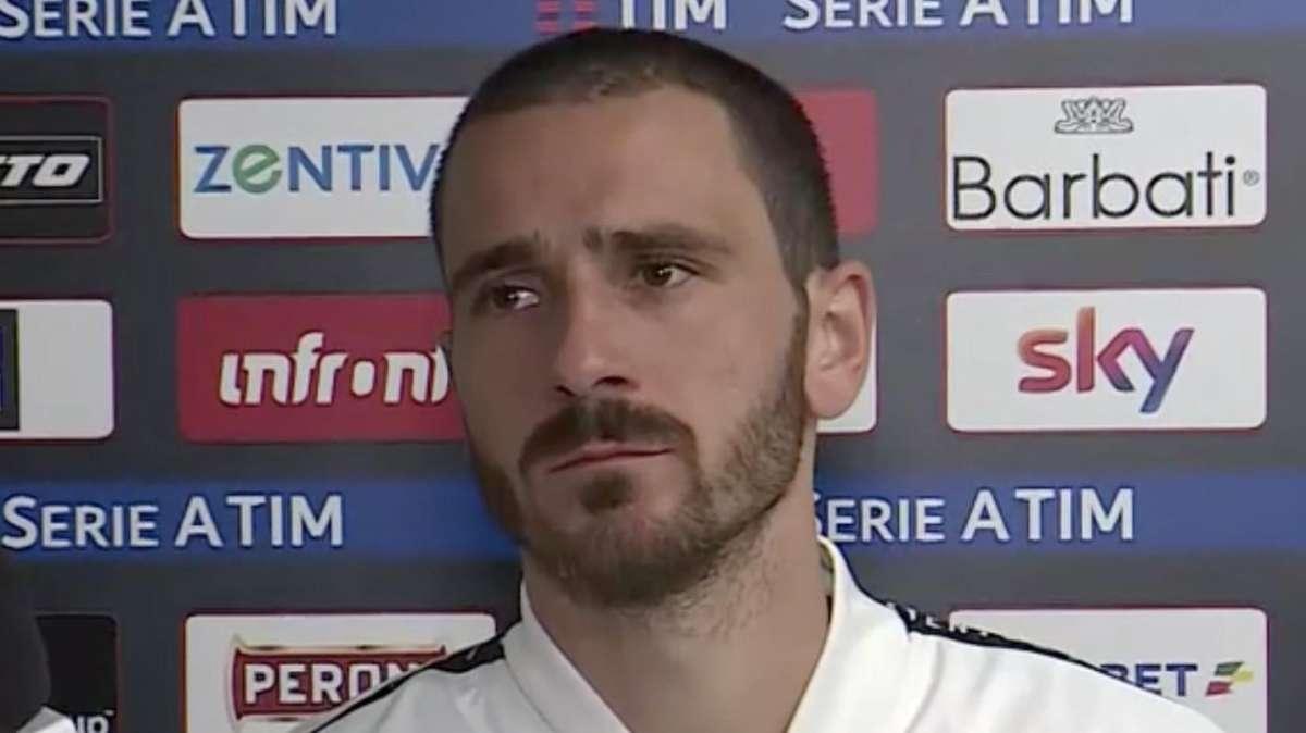 BONUCCI A JTV: "Martedì usate tutte nostre energie, oggi un incidente di percorso"