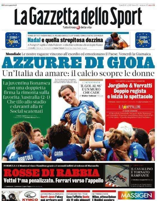 Gazzetta - Sarri, l’ok può arrivare oggi
