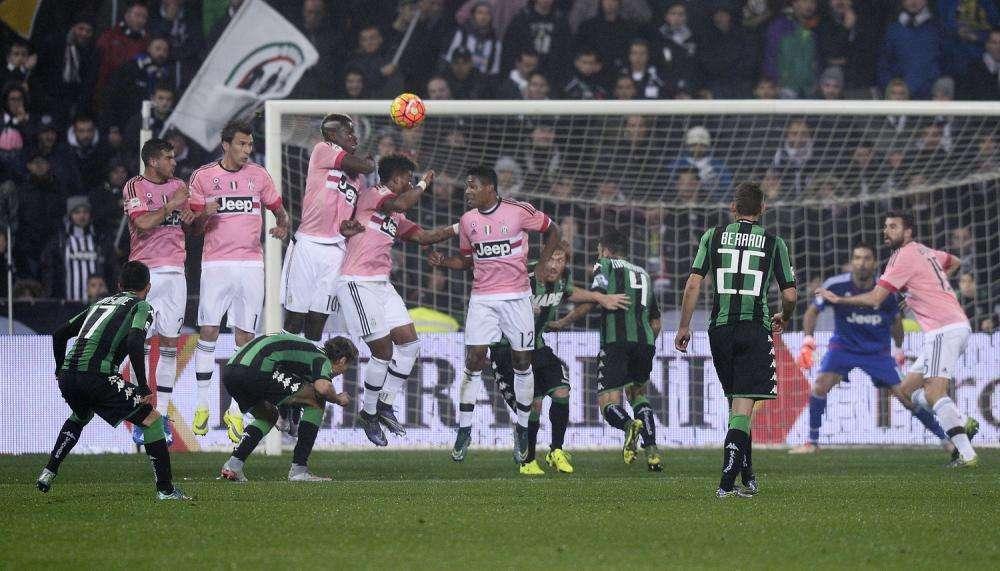 Il Sassuolo e quella punizione alla Juve che fa rima con maledizione 