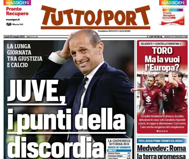 Tuttosport - I punti della discordia 