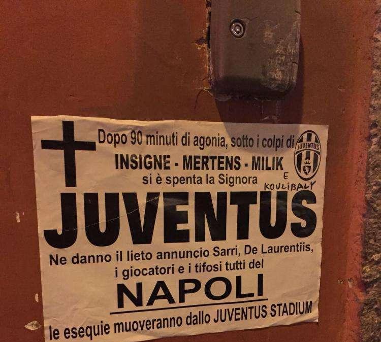 Ecco cosa succede a Napoli quando la Juve gioca contro l'Inter (FOTO)