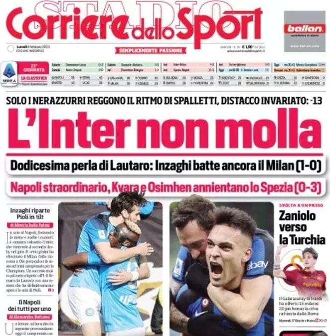 Corsport - L’Inter non molla