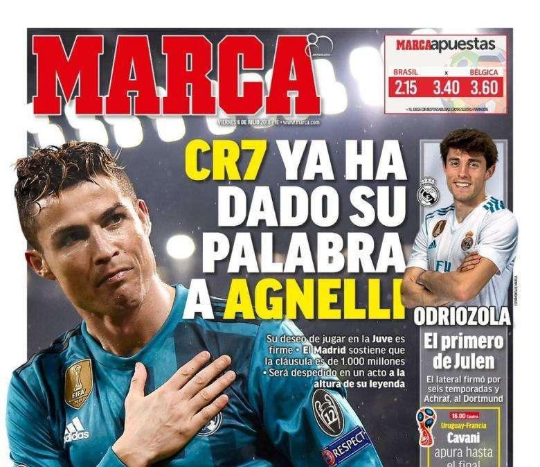 Marca - CR7 ha già dato la sua parola ad Agnelli