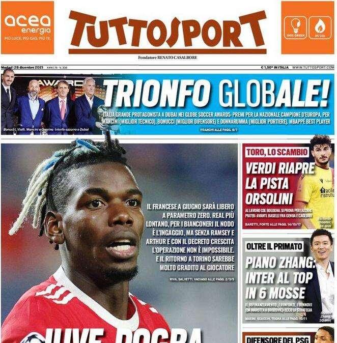 Tuttosport - Juve e Pogba, perché si può 