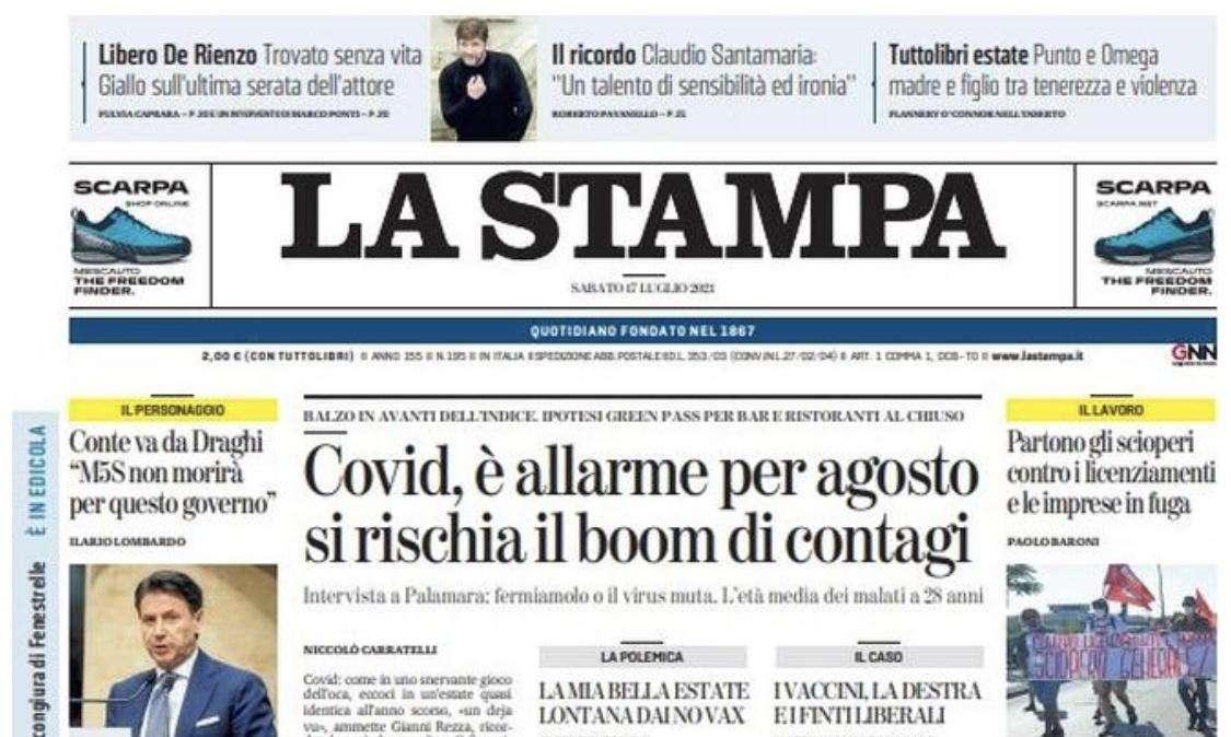 La Stampa - Assalto ai protagonisti dell’Europeo