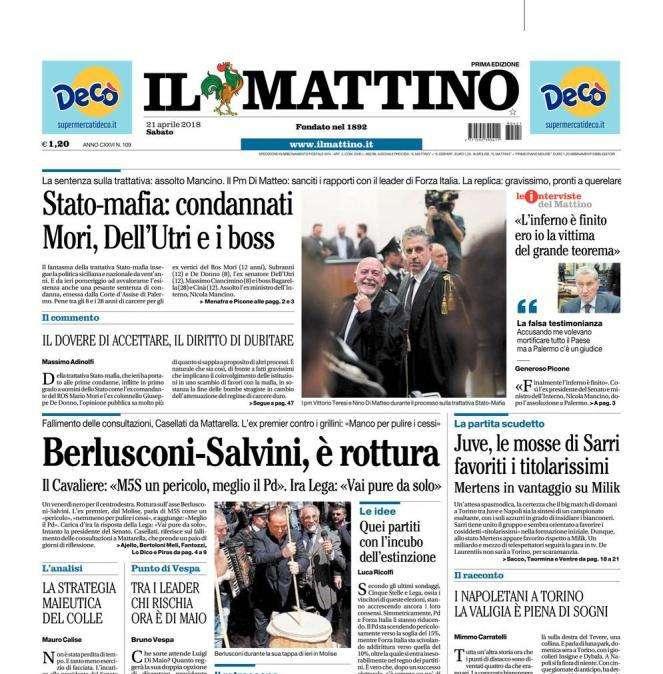 Il Mattino - La Mossa di Sarri