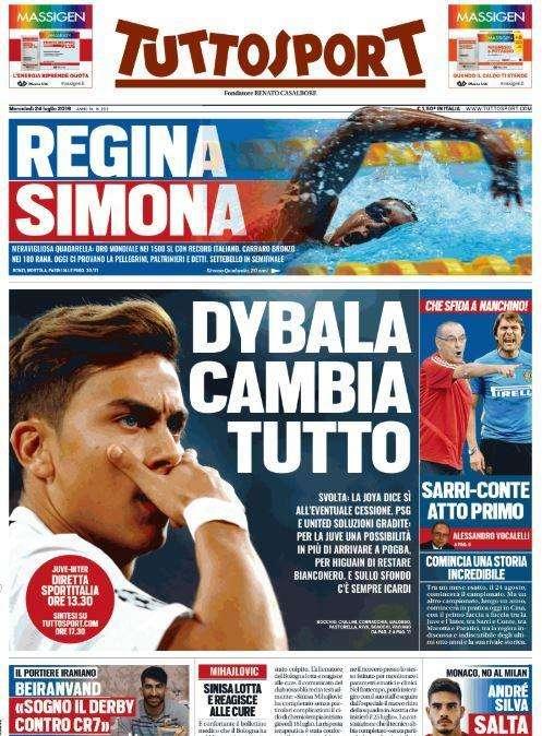 Tuttosport - Dybala cambia tutto 