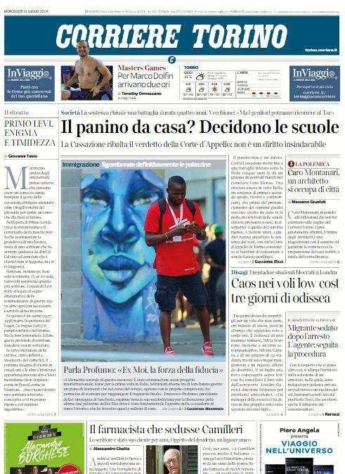 Corriere di Torino - la rivoluzione del gol  