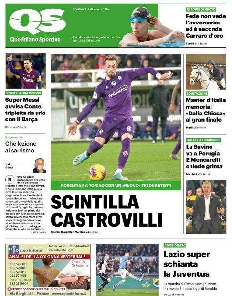QS - La super Lazio schianta la Juve 