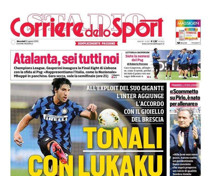 Corsport - Tonali con Lukaku