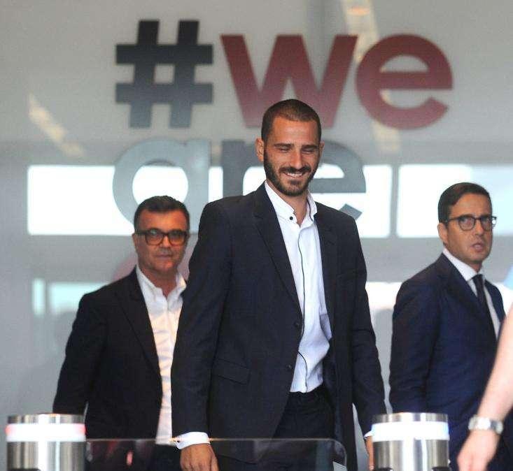 Bonucci-Milan: il comunicato del club rossonero 