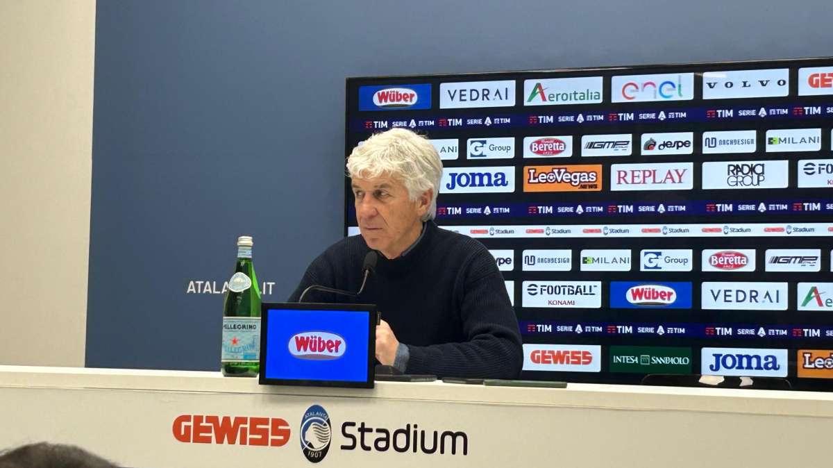 Gasperini: "Calendario? Pasticcioo fatto a gennaio. Gara col Milan vale molto per la classifica e per il campionato"