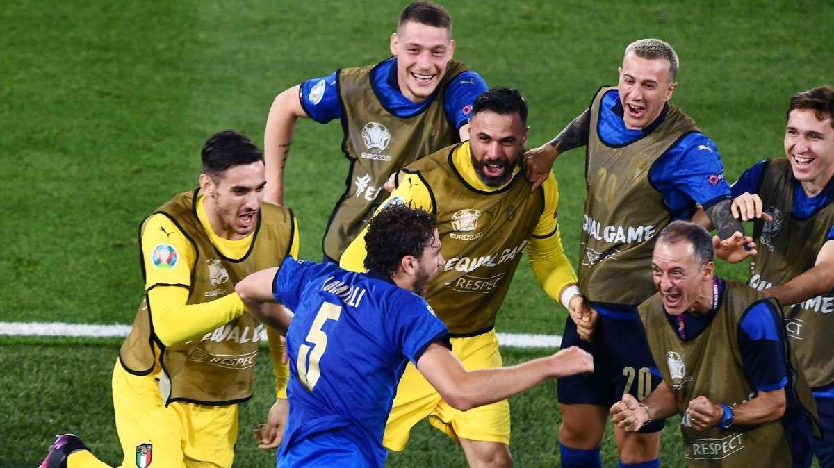 Eurosport - Le pagelle di Italia-Galles: centrocampisti in evidenza, promossi i 3 juventini in campo