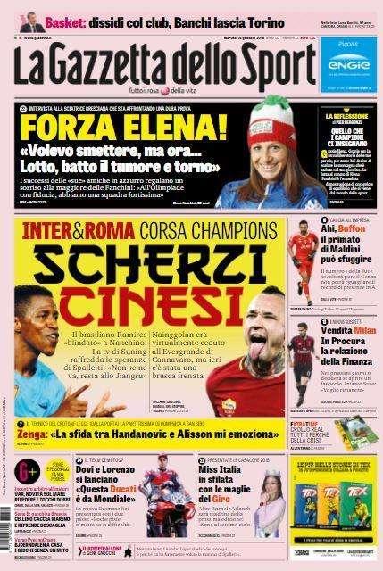 Gazzetta - Scherzi cinesi 