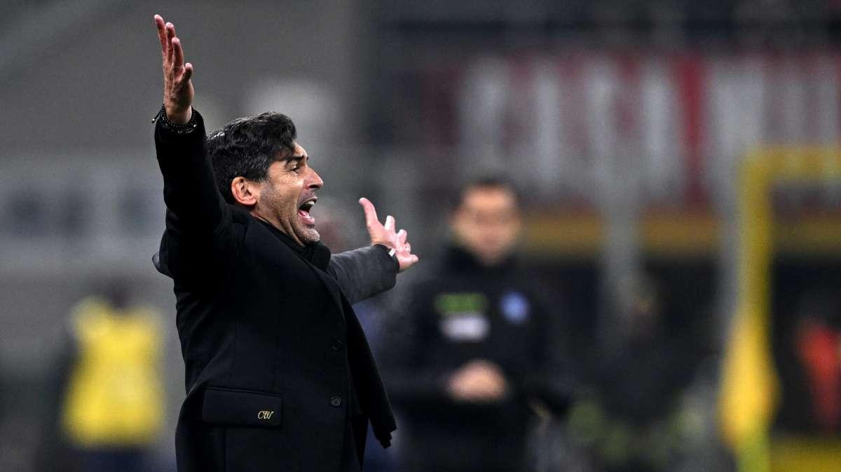 Fonseca: "Penso che Morata sia l'unico attaccante che può aiutare difensivamente e fare il trequartista"