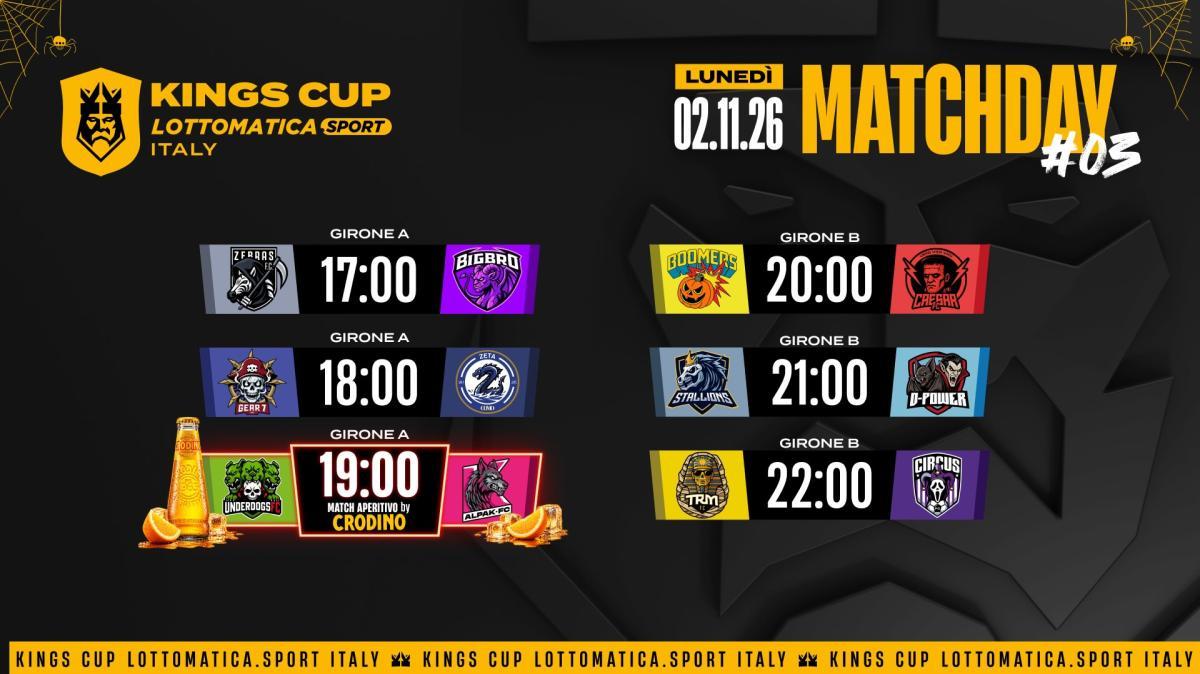 La Kings Cup Lottomatica.sport Italy si veste da Halloween: lunedì 2 novembre arriva la Spooky Night