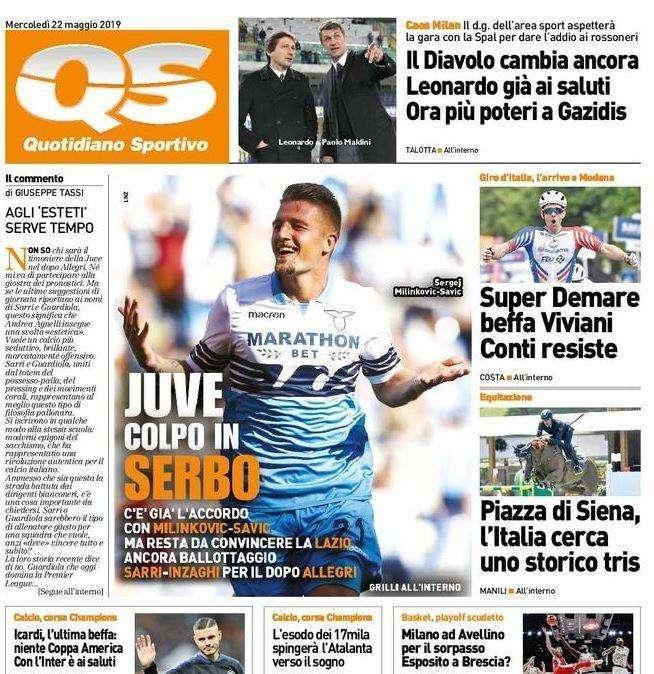 QS - Juve, colpo in serbo