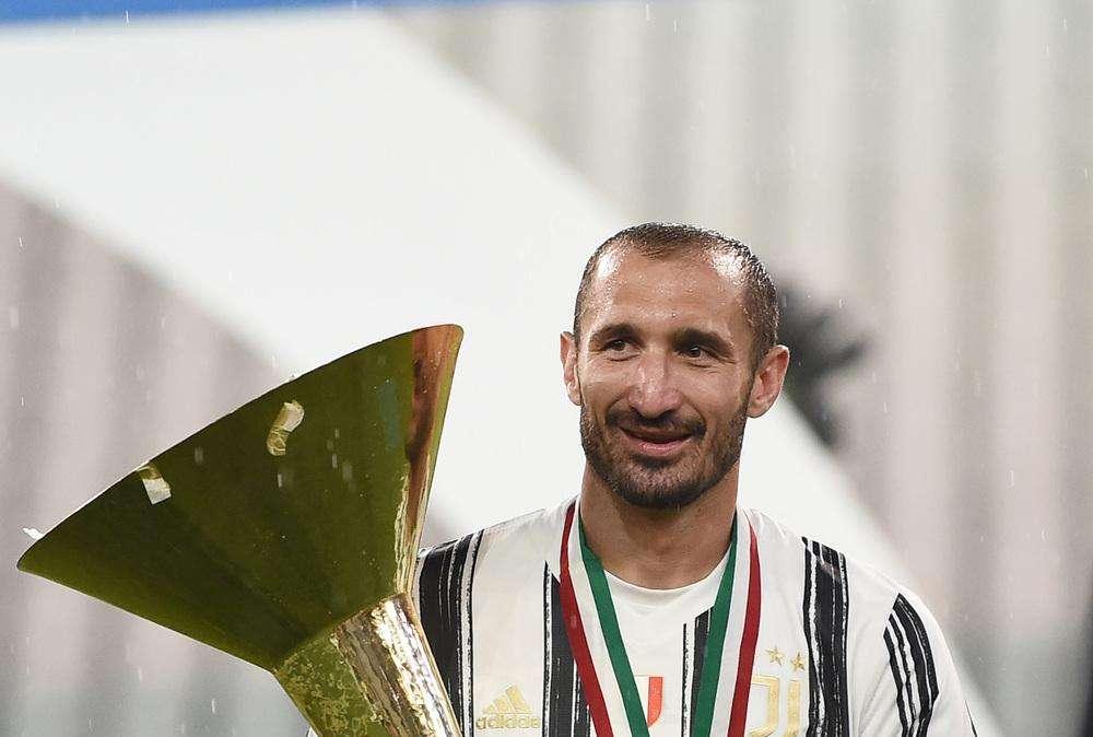 FOTO - Chiellini: "Nono Scudetto, nona T-Shirt"
