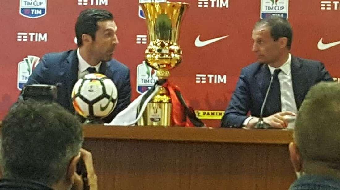 LIVE TJ - ALLEGRI: "Scudetto? Abbiamo un pezzettino di vantaggio, ma pensiamo alla Coppa. Parole Marotta fanno piacere, programmeremo futuro a fine stagione". BUFFON: "Col Milan mai favoriti. Futuro? Incontrerò presidente"