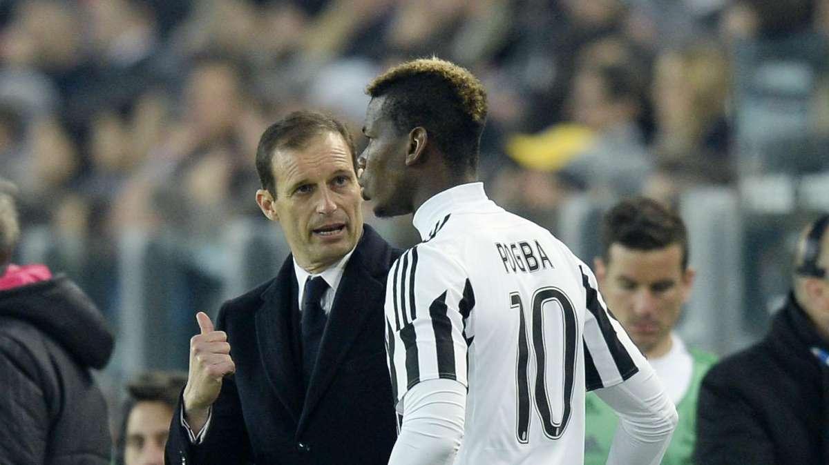ALLEGRI: "Pogba? Non torna di sicuro, ha paura di sfidarmi..."