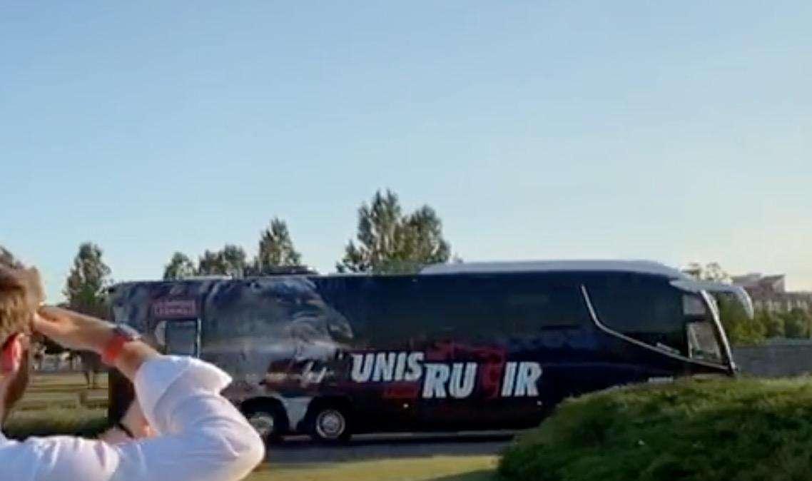 LIVE TJ - L'arrivo del Lione allo Stadium