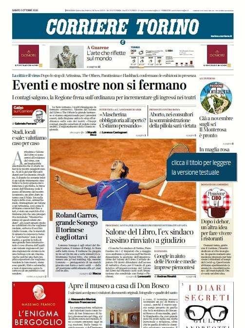 Corriere di Torino - Rugani saluta e va al Rennes