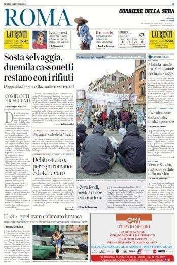 Corriere di Roma - Juve, Arsenal e Tottenham a caccia di Zaniolo