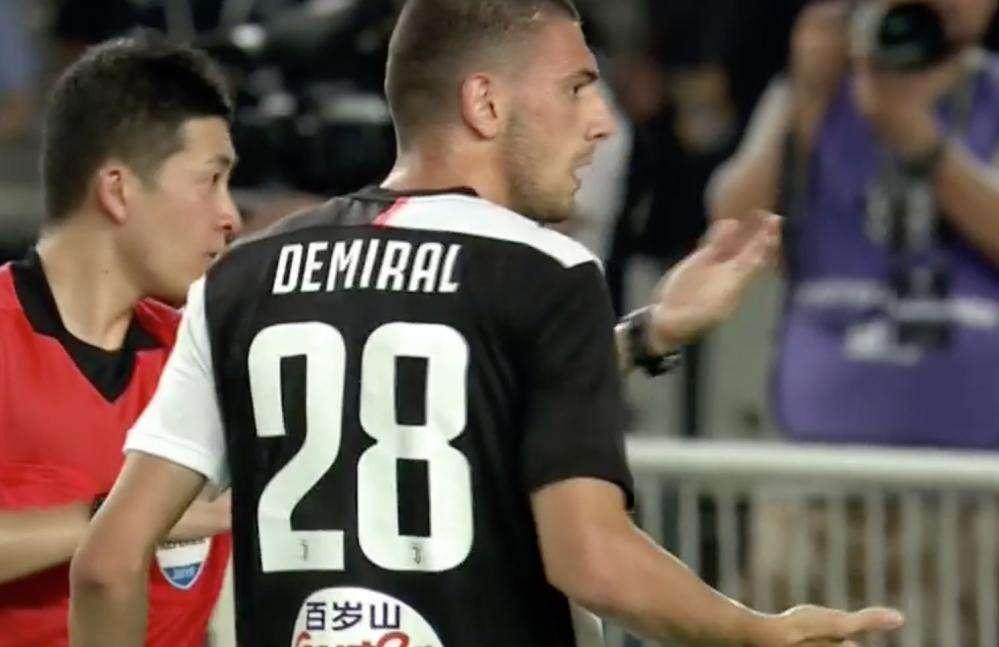 Gazzetta - Momento d’oro Demiral 