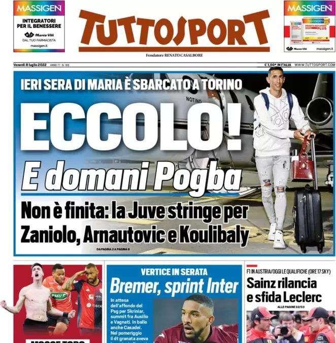 Tuttosport - Eccolo! E domani Pogba