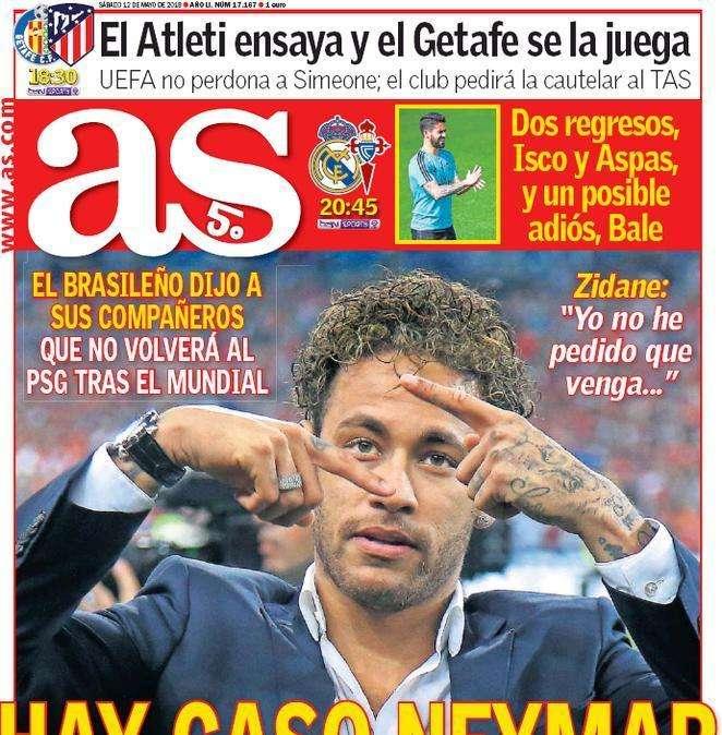 As - Caso Neymar a Parigi 