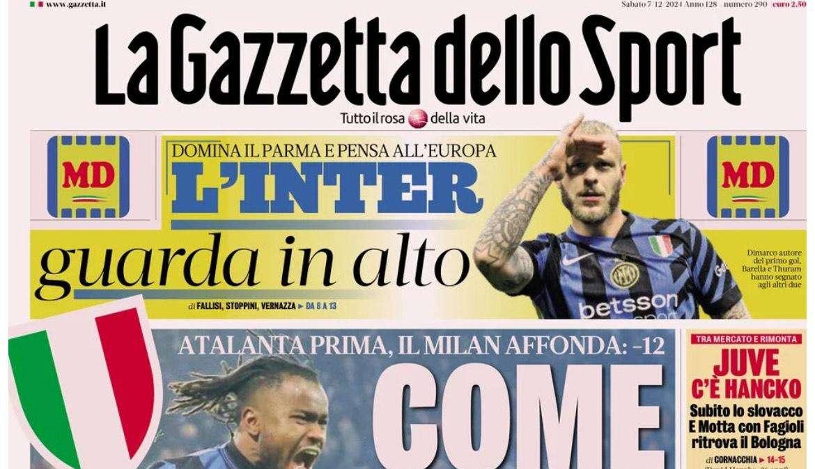 Gazzetta - Juve, c’è Hancko