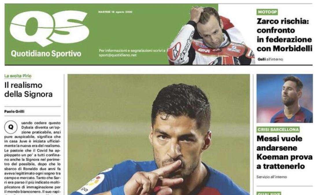 QS - Juventus, è Suarez la tentazione