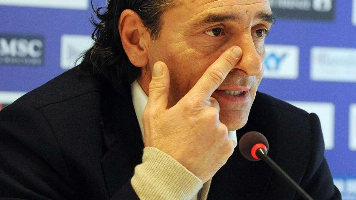 Italia, Prandelli: "Chiamerò Amauri. Vedo bene Cassano con Balotelli"
