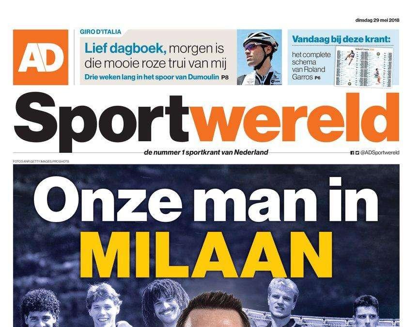 Sportwereld - De Vrij: "Dopo quattro anni di Lazio ero pronto per una nuova sfida"