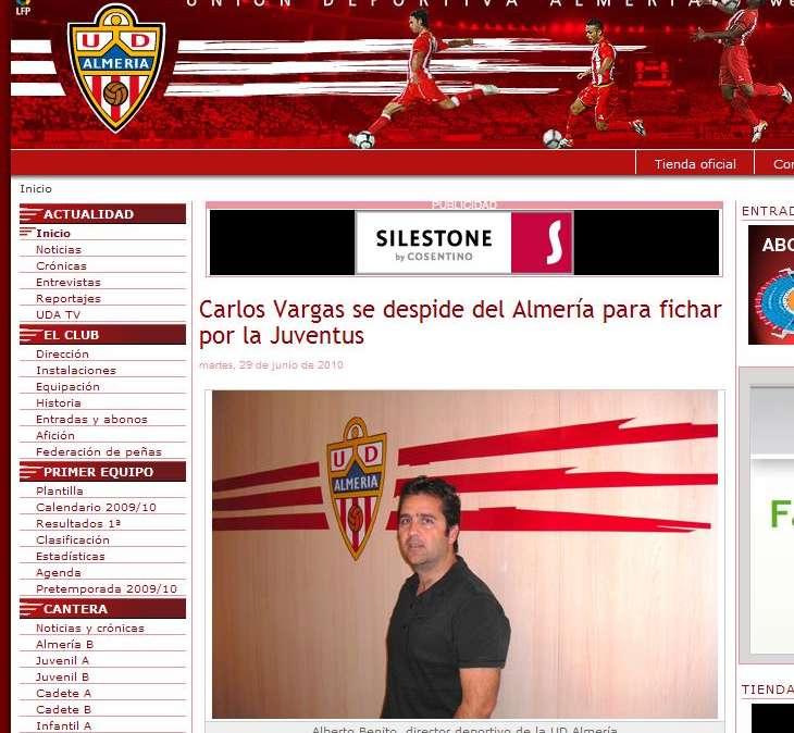 Carlos Vargas nuovo capo scouting bianconero