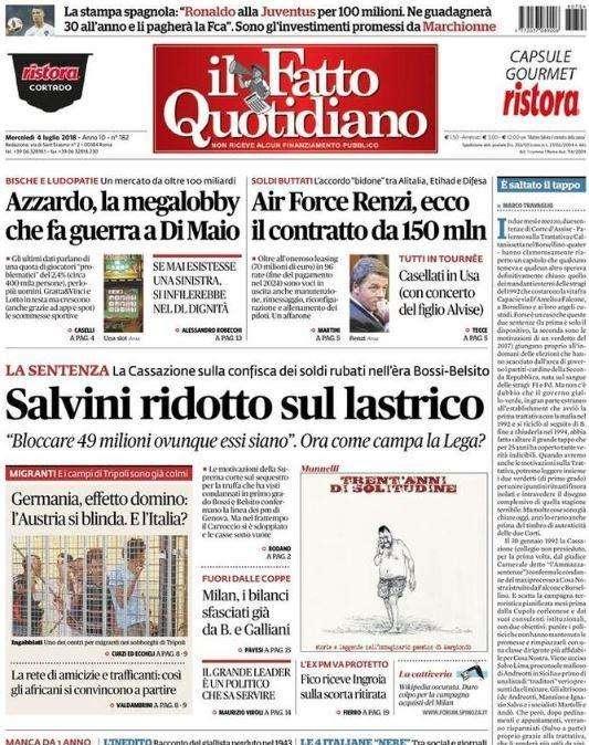 Il Fatto Quotidiano - Ronaldo alla Juventus per 100 milioni