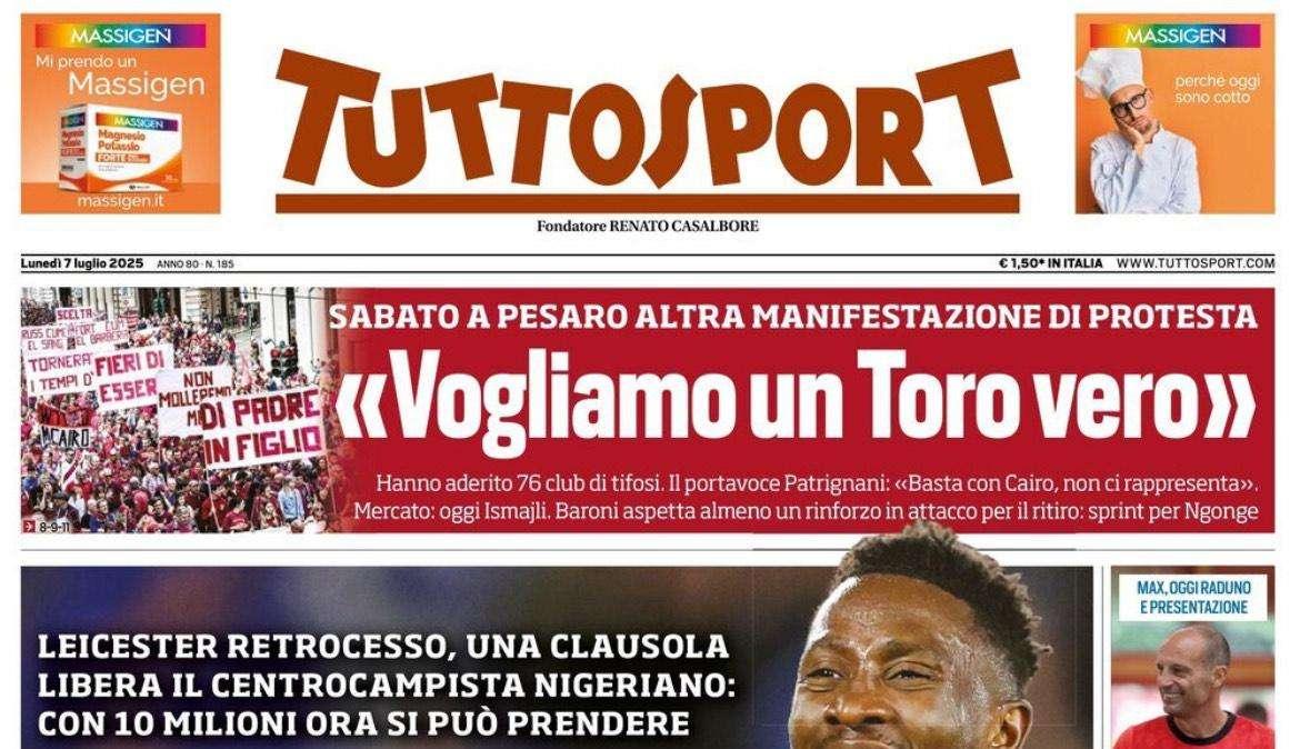 Tuttosport- Occasione Ndidi