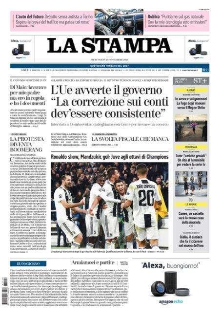 La Stampa - Prima della classe