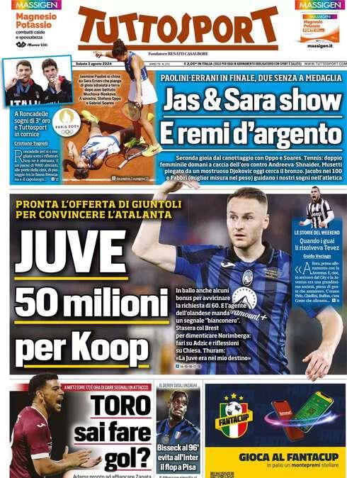 Tuttosport- 50 milioni per Koopmeiners