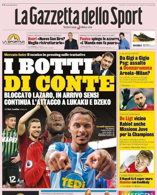 Gazzetta - I botti di Conte