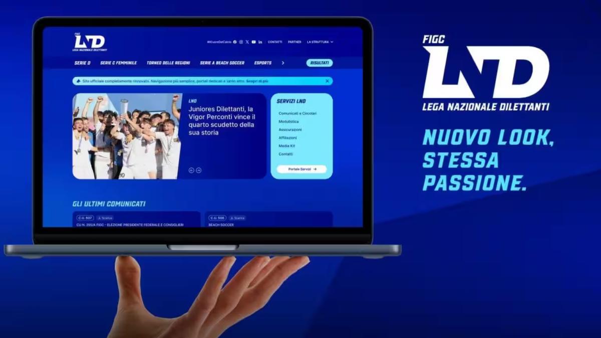 Lega Nazionale Dilettanti: nuova identità visiva e sito web