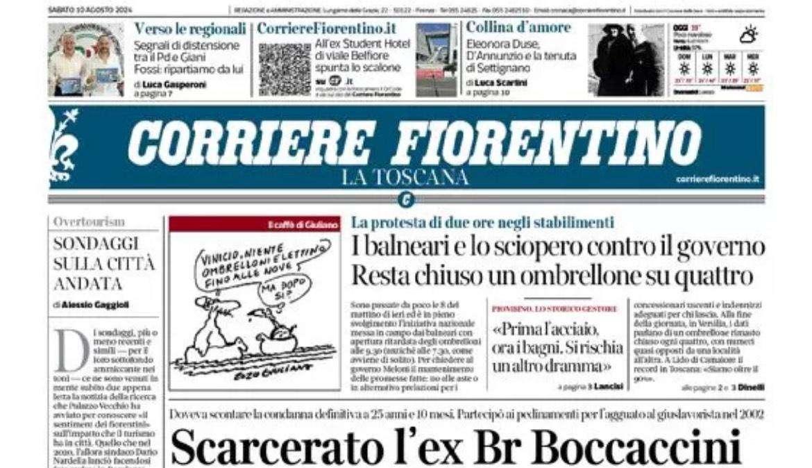 Corriere Fiorentino - Juve e Nico vicini