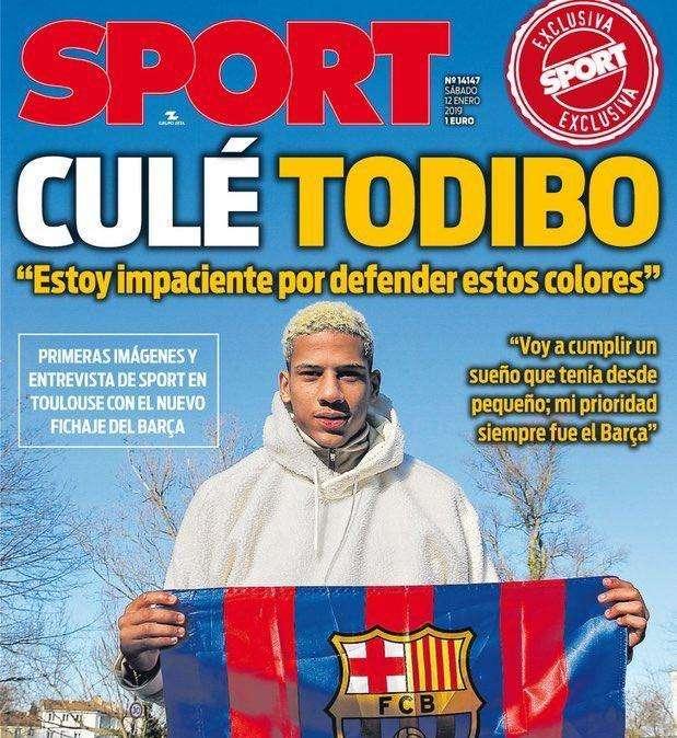 Sport - Presentato Todibo