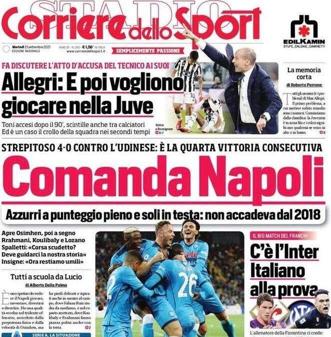 Corsport - Juve, toni accesi dopo il 90esimo