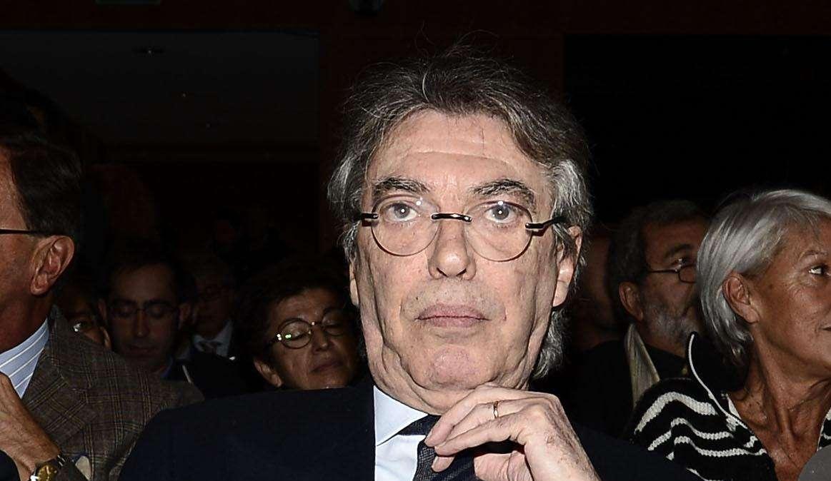 QUI INTER - Moratti: "Ci tocca la più forte del campionato, ma dobbiamo fare punti. Mou? Solo sms di cortesia, penso che Strama resterà anche l'anno prossimo"