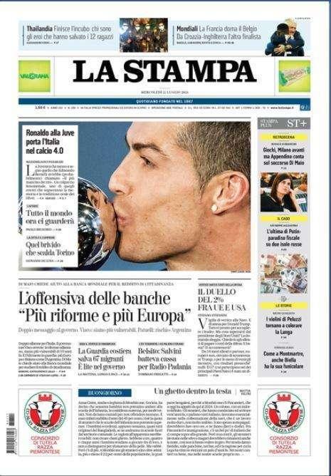 La Stampa - L’Italia nel calcio 4.0