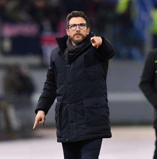 Di Francesco a Sky: "L'Inter oggi ha rischiato, noi attenti fino alla fine"