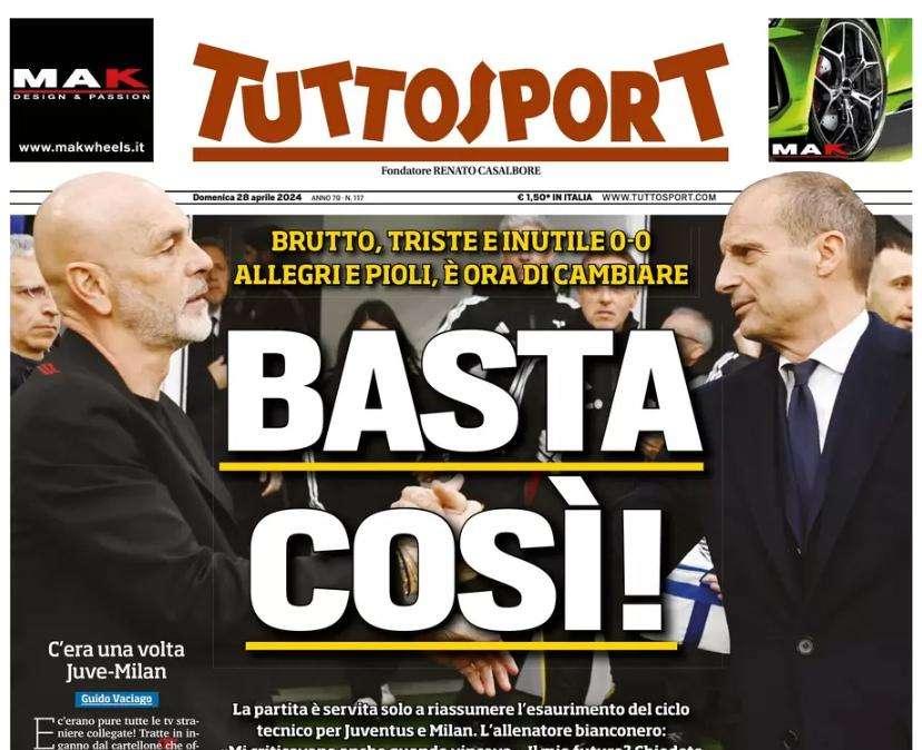 Tuttosport - Basta così 