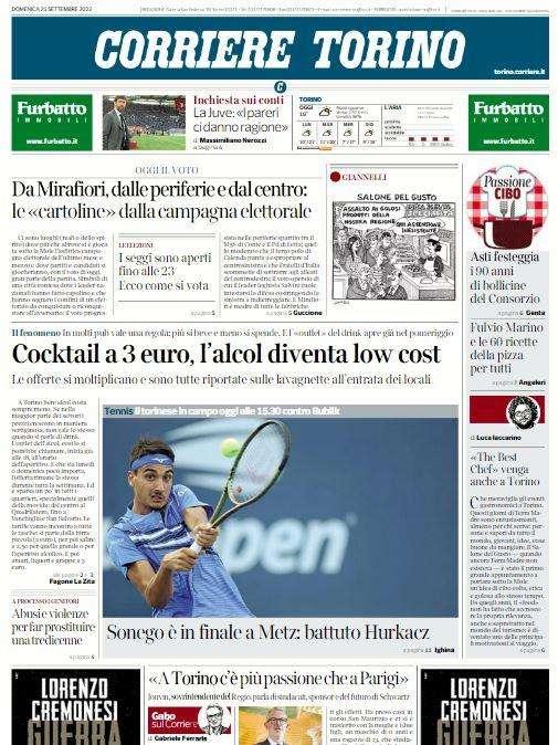 Corriere di Torino - I pareri ci danno ragione 