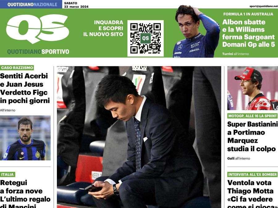 QS - Zhang, i conti non tornano 